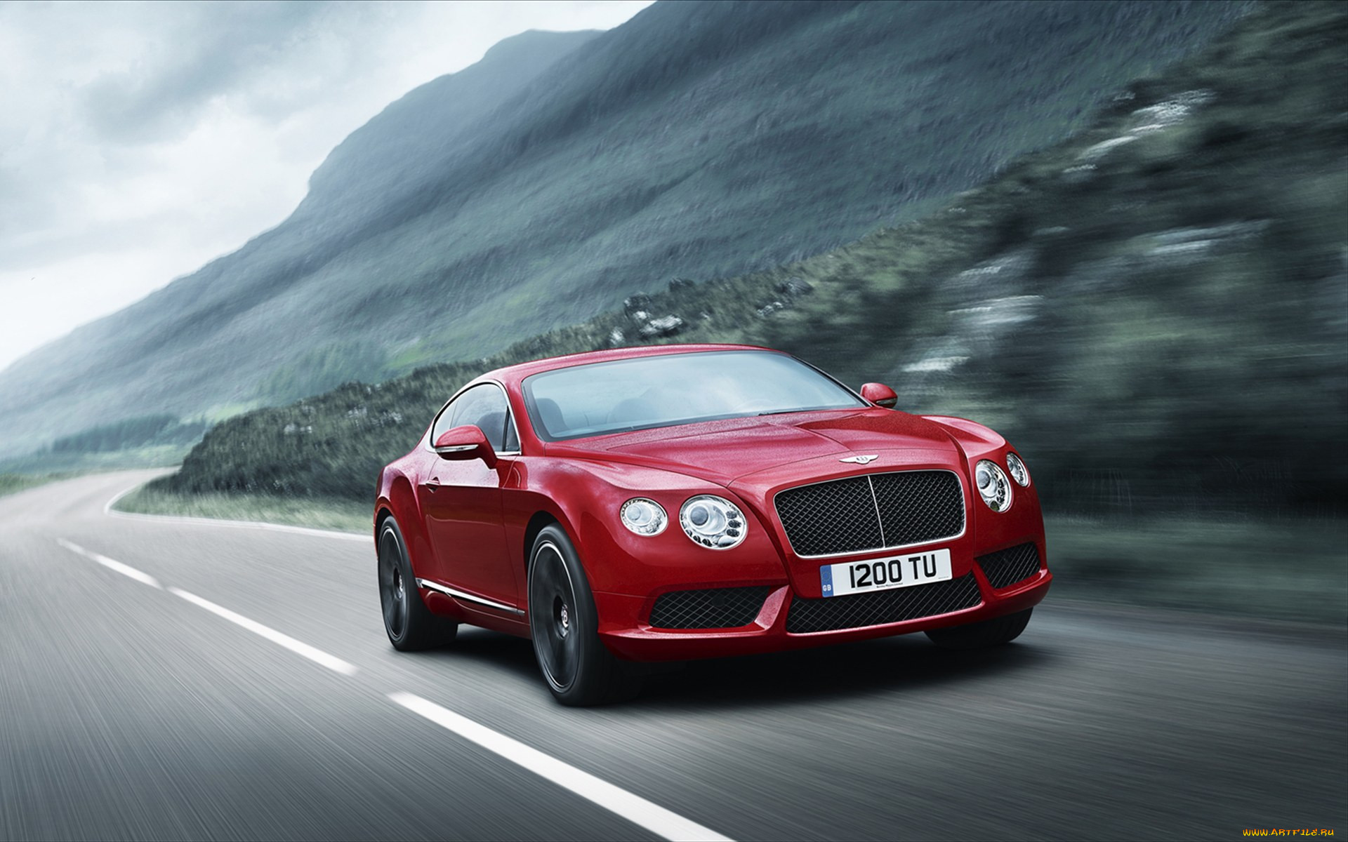 bentley, continental, gt, v8, 2012, 